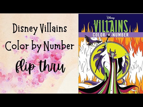 Disney Villains: Adult Colouring Book