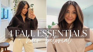 4 Fall Essentials + How I've Been Styling My Hair Lately