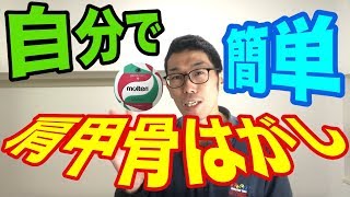 バレー肩痛を肩甲骨はがしで解消しよう