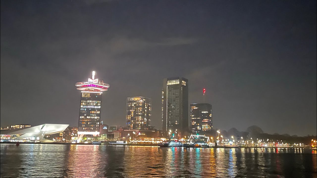 اجواء ديسمبر في امستردام / جولة في المدينة 