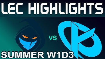 RGE vs KC Highlights LEC Summer 2024 Rogue vs Karmine Corp by Onivia