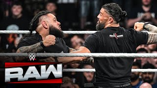 Segment Roman Reigns Collides Force With Bronson Reed Raw Highlights Aug 25 2025