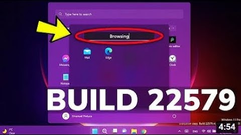 Windows 11 22579 | New Features | (Only for Windows 11 Insiders)