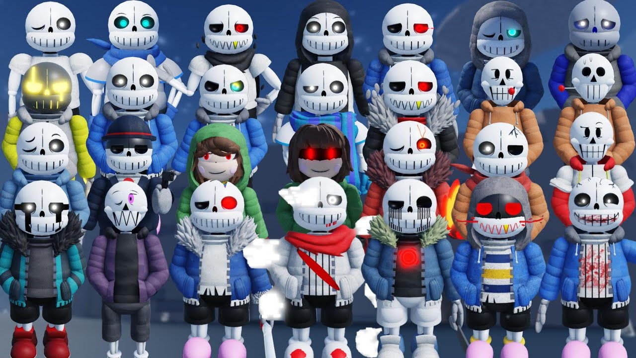 Error!Sans, Undertale AU, game character figurine