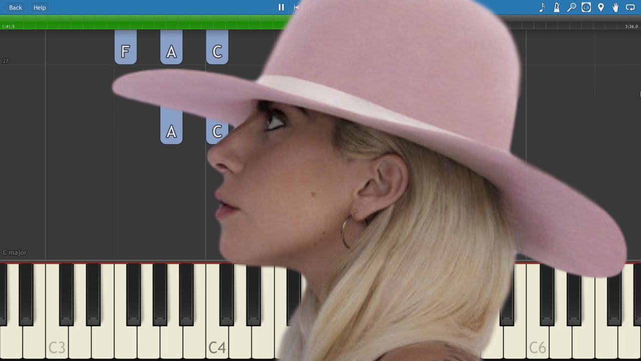 Lady Gaga - Million Reasons - Piano Tutorial - How to play ... Lady Gaga Million Reasons