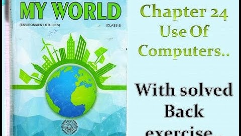 Class 5th|EVS|PSEB| Chapter 24 (Use Of Computers)