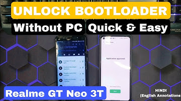 Unlock bootloader easily without PC | Realme GT Neo 3T and other phones | Easy and quick guide