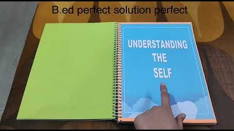 B.ed 1st year practical file 