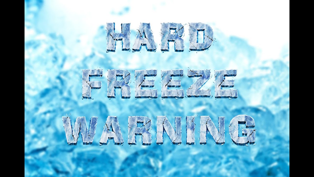 HARD FREEZE WARNING (NO EAS) - YouTube
