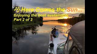 Enjoying the boat sustainably with solar