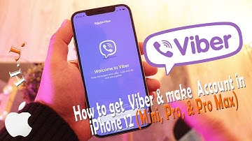 How to Get Viber & make  Account in iPhone 12 (Mini, Pro, & Pro Max)