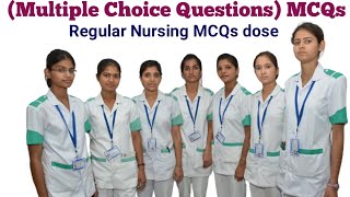 Nursing officer & staff nurse exam multiple choice questions MCQs