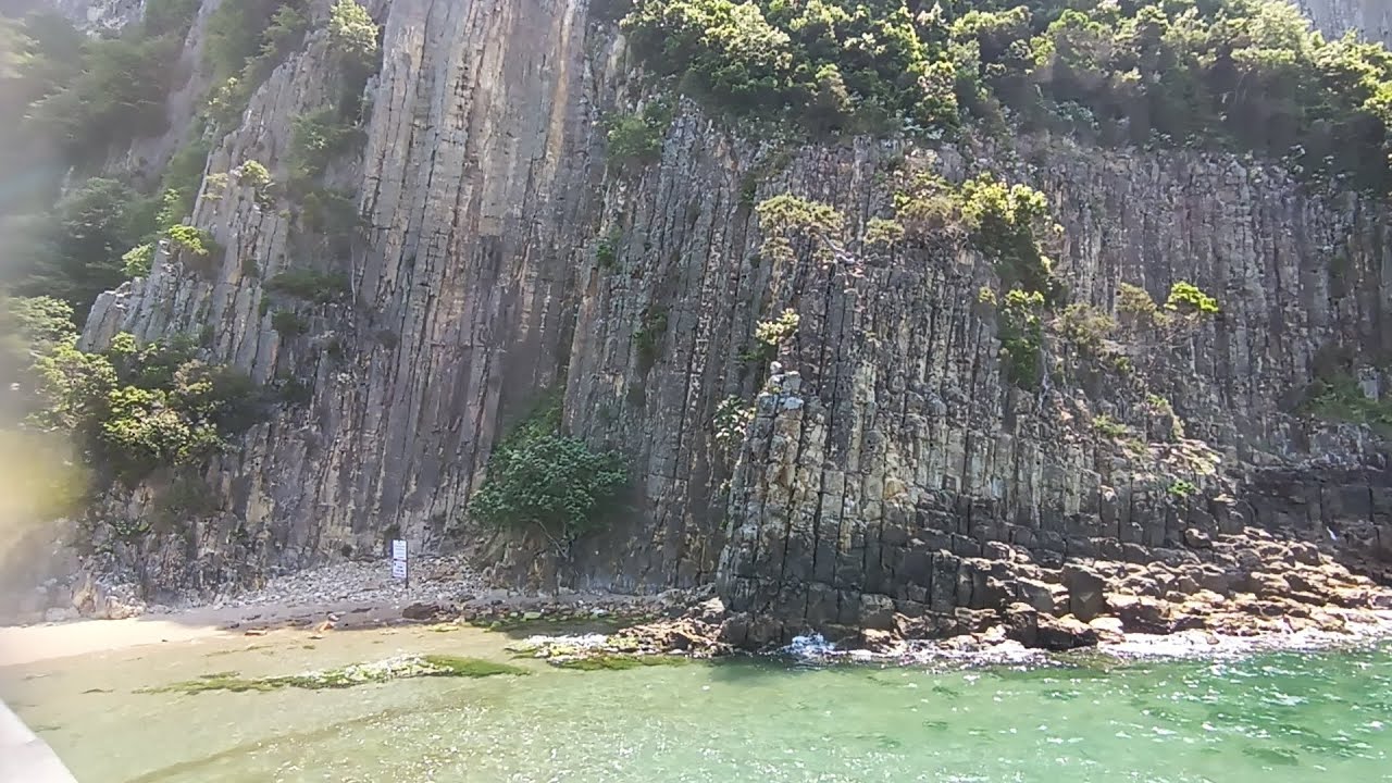 80 milyon yıllık lav sütunları, Güzelcehisar Plajı Bartın