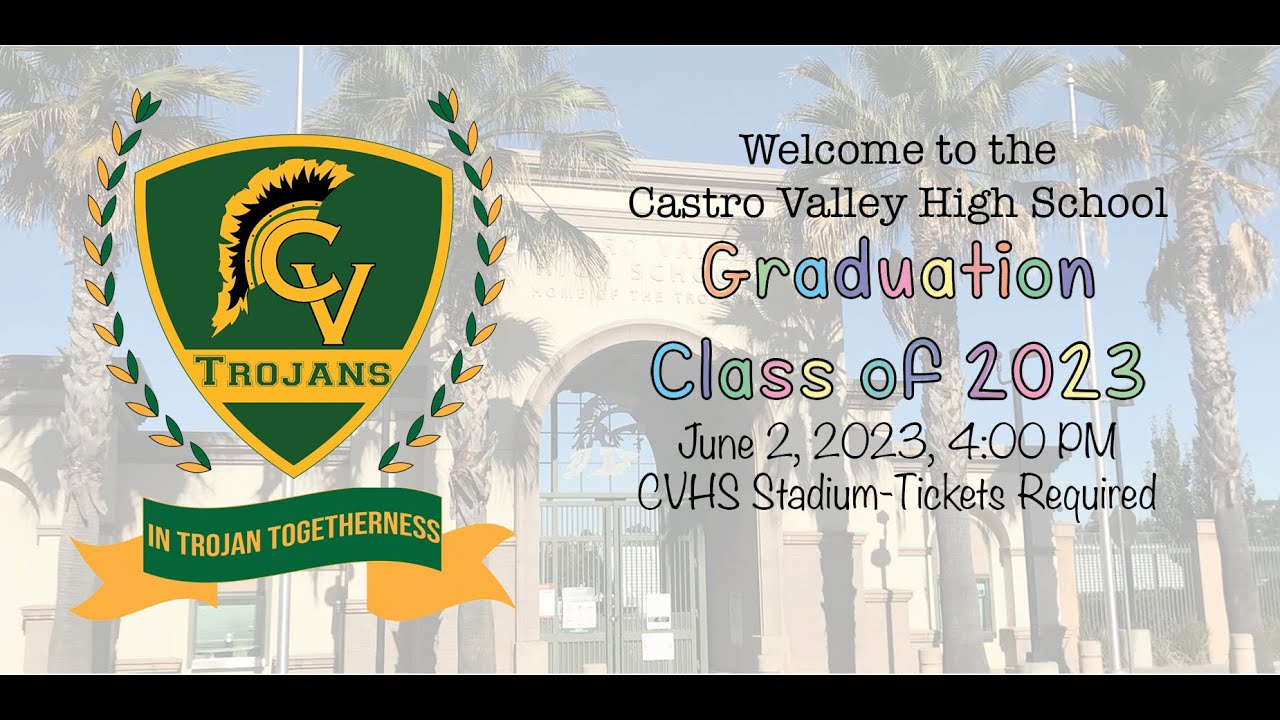 CVHS 2023 Graduation Live Stream YouTube