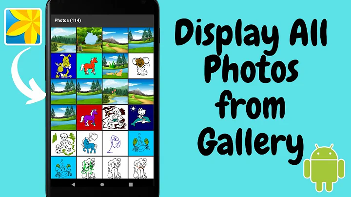 Display Photos from Gallery - Android Studio Tutorial