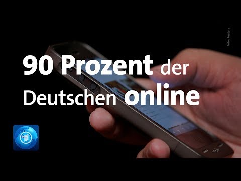 ARD/ZDF-Onlinestudie: 9 von 10 Deutschen sind online