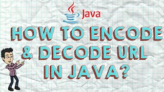 How to encode \& decode URLs in JAVA?