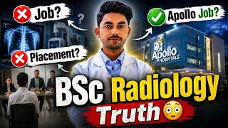 BSc Radiology Truth 😳 | Job Milegi Ya Nahi? Apollo me kaise laga mai | Radiology Career Truth 😳