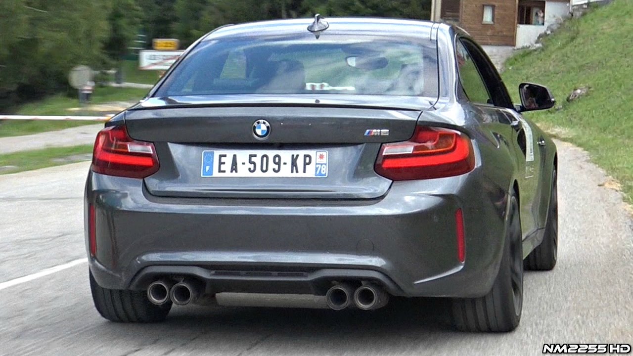 Bmw M2 F87 With M Performance Exhaust Sound Start Up Revs Accelerations Youtube