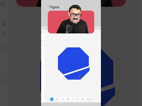 Using the cut tool in Figma Design and Figma Draw