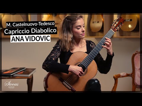 Ana Vidovic plays Capriccio Diabolico by Mario Castelnuovo-Tedesco on Classical Guitar