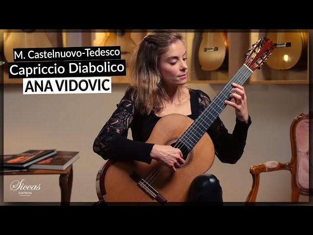 Ana Vidovic plays Capriccio Diabolico by Mario Castelnuovo-Tedesco on Classical Guitar class=