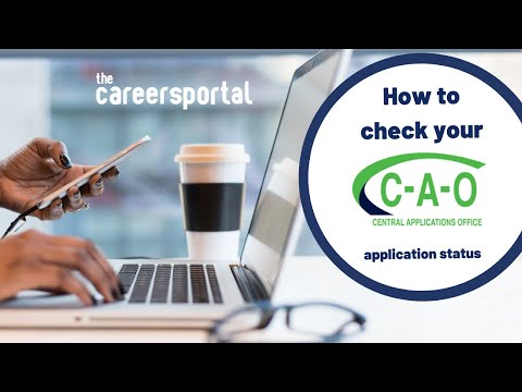 How To Check Your CAO Application Status | Careers Portal