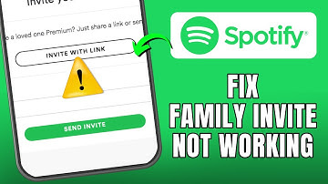 How to Fix Spotify Family Invite Not Working on 2025 (Quick & Easy)