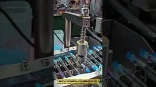 This is the Process of Assembling Automatic Pens in a Factory- Good tools and machinery