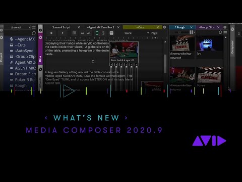 What's New in Avid Media Composer 2020.9