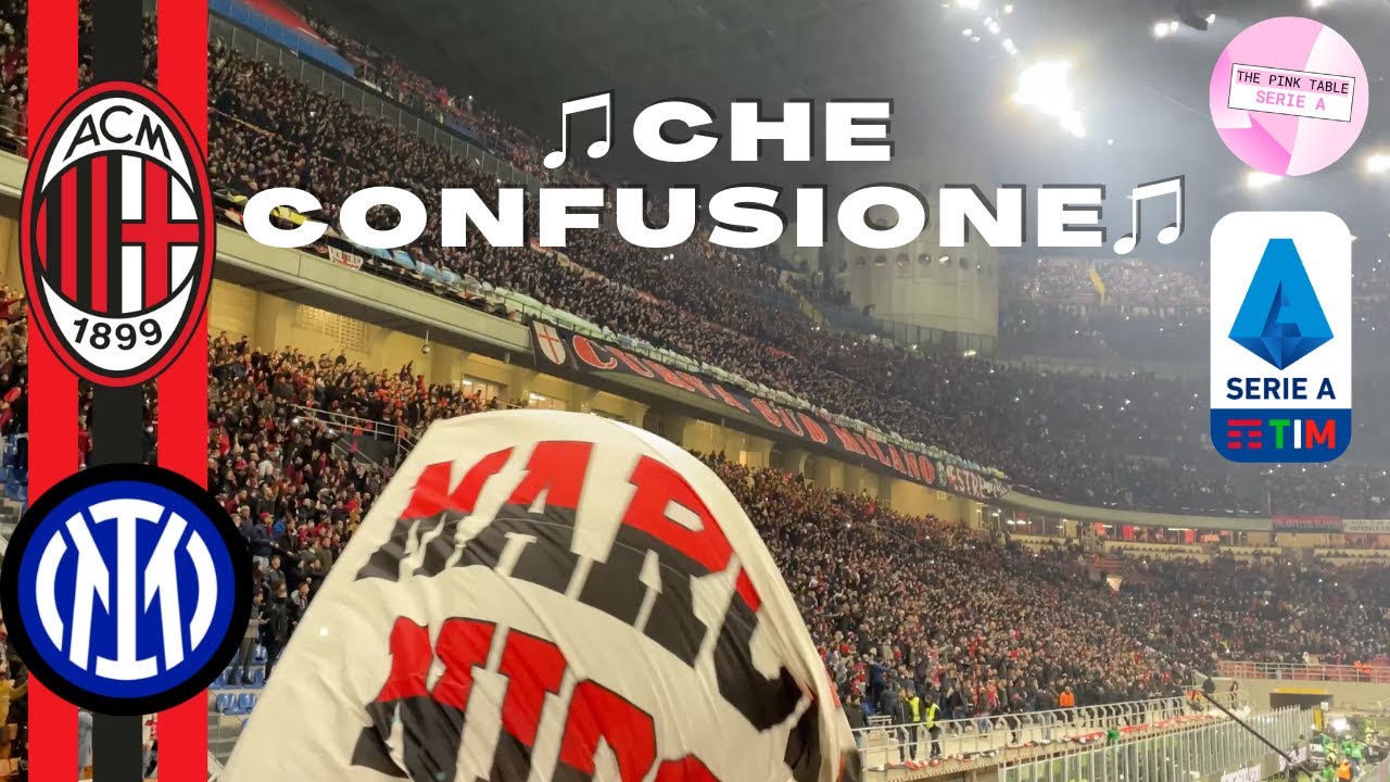 Milan 1 1 Inter Che confusione sar perch tifiamo  Live HD