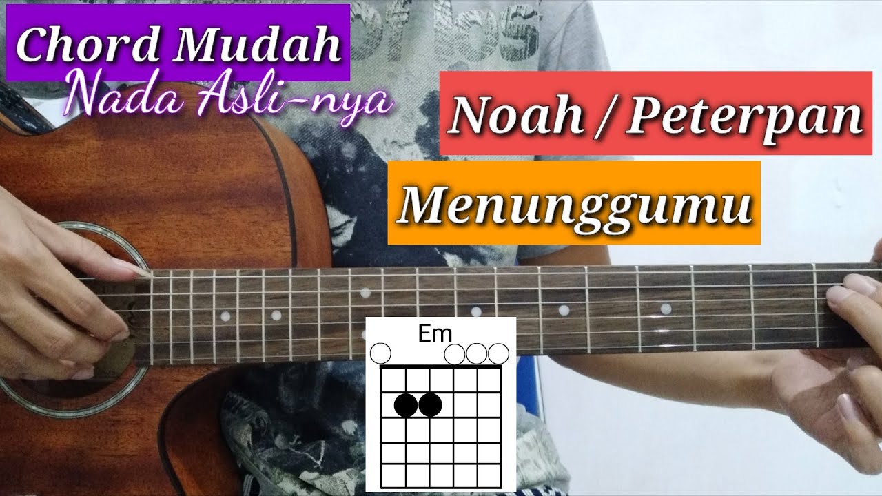 Menunggumu chords