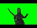 Godzilla green screen Rave Dance