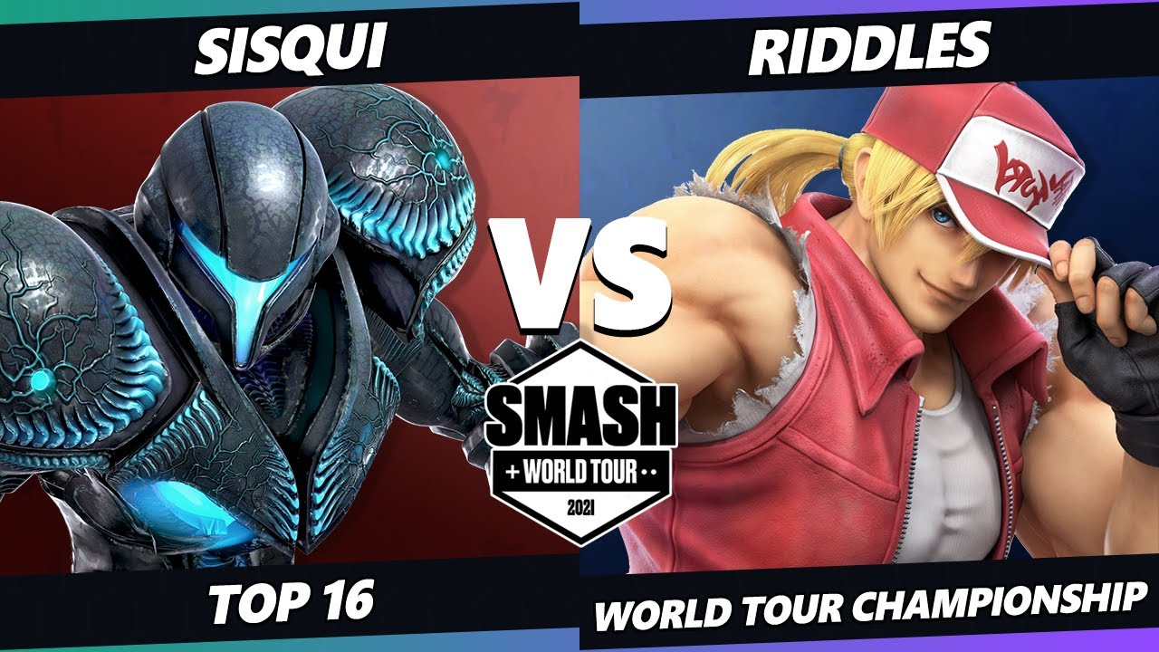 SWT Championship Top 16 - Sisqui (Dark Samus) Vs. Riddles (Terry) SSBU Ultimate Tournament