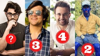 New List Of Top 10 Indian Youtubers Of 2020 | CarryMinati | ashish chanchlani | Round2hell | YALGAAR