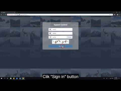 IPTV Login Reseller Vpanel Control