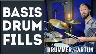 Basis Drum Fills voor Beginners // Drumles van DrummerMartijn