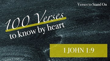 If We Confess Our Sins (1 John 1:9 NIV) - Memorize Scripture Easily With Song