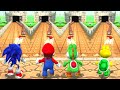 Mario Party 9 Step it Up - Sonic vs Yoshi vs Mario vs Koopa Troopa (Master CPU)