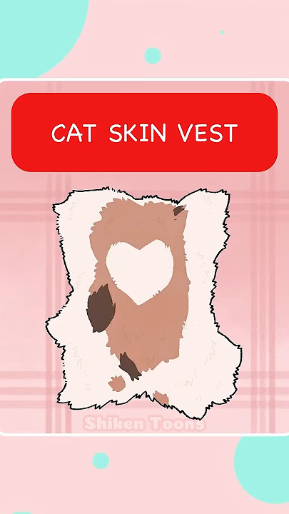 Cat Skin Vest #cat #animation #funny#shorts