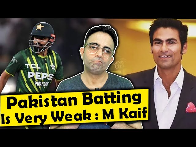 Pakistan batting is weak, Only Fakhar Zaman u0026 Iftikhar can play fast says M Kaif class=