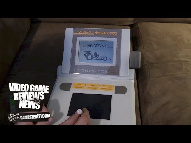 A closer look at the Ohio Art Etch A Sketch Animator 2000 Family  Entertainment System : r/retrobattlestations