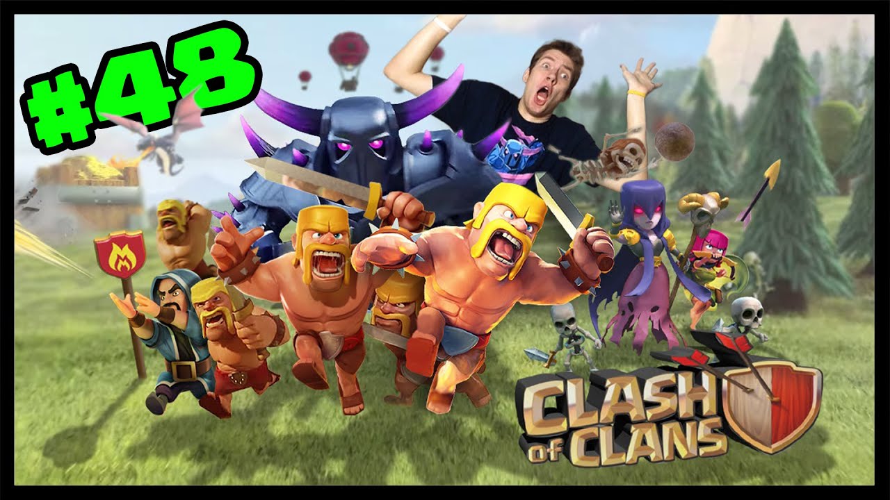 Clash of Clans #48 - Ako chutí čierny elixír? | SK Let's play | facecam | HD 60FPS