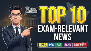 Daily Current Affairs Analysis | Top 10 High-Yield News Items for UPSC, PSC & SSC | Indian Express