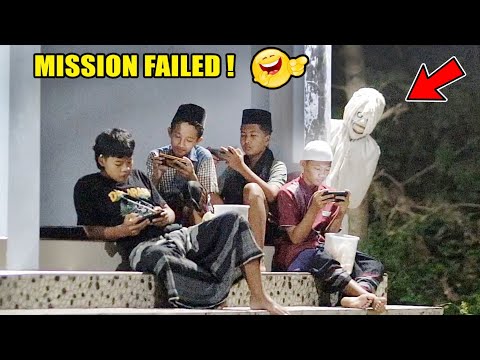 Prank Pocong Bocil Lagi Mabar FF | Terlucu Bikin Ngakak🤣😜