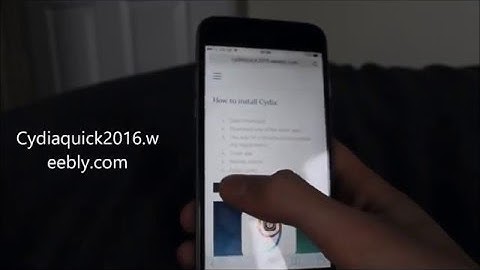 How to Install/get cydia on iOS 9.3 no Jailbreak