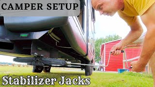 How to Use Stabilizing Jacks on Your RV by Build Your Own Adventure 86 views 11 months ago 2 minutes, 3 seconds