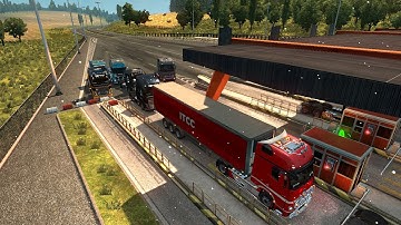 ETS2MP convoy (No sound)