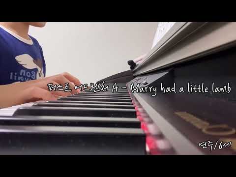 [연주/6세] 퍼스트 어드벤처A - Marry had a little lamb