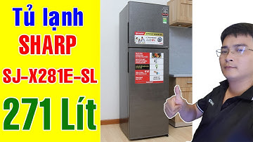 Tủ lạnh Inverter SHARP SJ-X281E-SL 271 Lít